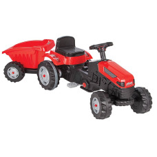 PILSAN tractor on the pedals with trailer 7 316 red