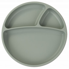 MINIKOIOI plate with suction cup, River Green, 101050007