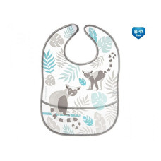 CANPOL BABIES JUNGLE Bib 6m + 9/238 grey