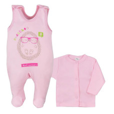 AMMA BABY IGIELKA romper with blouse 62 size, T1-761 pink