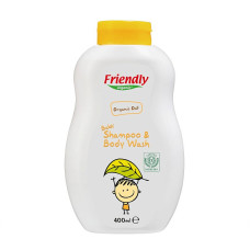 FRIENDLY ORGANIC Baby Shampoo & Body Wash (Oat) 400 ml FR1758