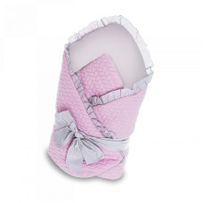 BELISIMA KROLICZEK-SWETER Envelope Baby 75x75cm pink