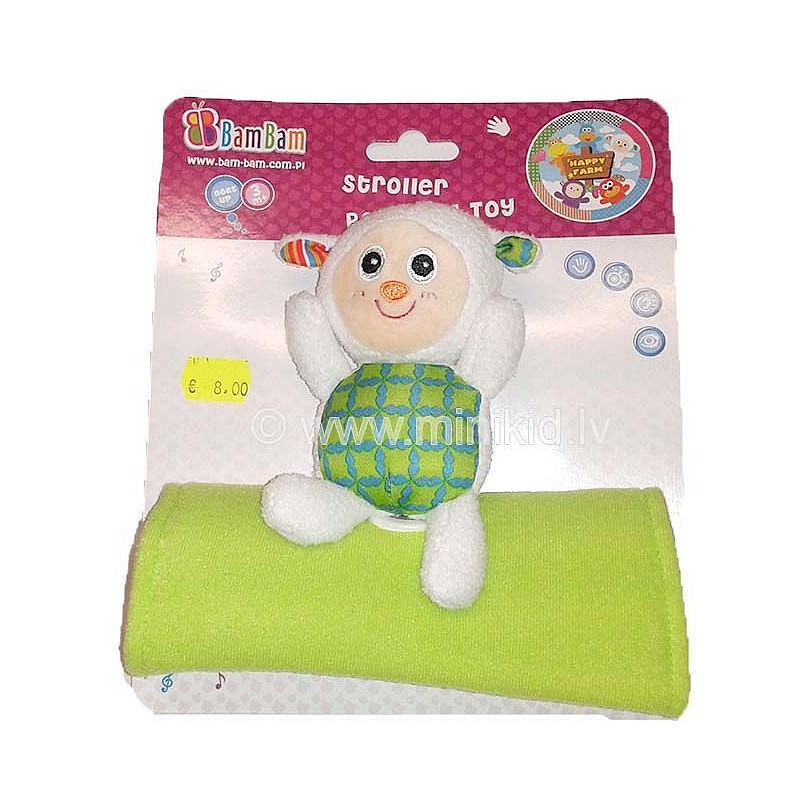 BAM BAM toy pram sheep, 322041