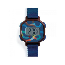 Digital watches - Blue volute