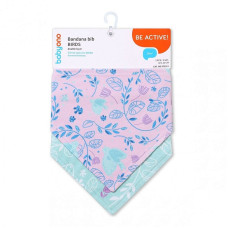 BABYONO Bandana bib 2pcs. BIRDS, 879/13