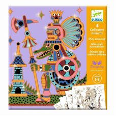 DJECO Colouring surprises - Animal warriors DJ09697