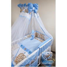 ANKRAS FRIENDS Bedding Set 2 piece 135х100см, blue