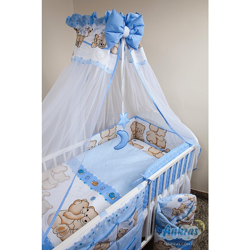 ANKRAS FRIENDS Bedding Set 2 piece 135х100см, blue