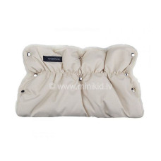 WOMAR gloves for wheelchair on a sheepskin - LIGHT BEIGE