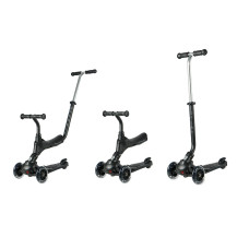 QPLAY SEMA  scooter 3in1 Black