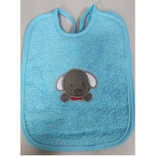 DUET BABY Bib 1 pcs. 045 (608451) DOG turquoise