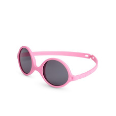 KIETLA Diabola 2.0 (0 - 1 year), Cat. 3 protection, polycarbonate lenses, 100% UV +  anti-blue light filter, 100% inbreakable and recyclable, PINK