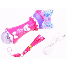 Karaoke microphone for children - pink