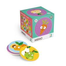 DODO Fruit and Vegetables mini memo game, 300156