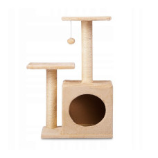 Cat scraper, 70cm, beige - Vangaloo