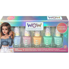 WOW GENERATION nail polish pack, 5pcs, WOW00018