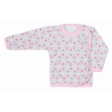 KOALA DZUNGLA blouse size 68 05-374 gray / pink