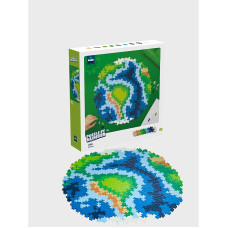 PLUS PLUS puzzle by number 800 pcs EARTH 3914