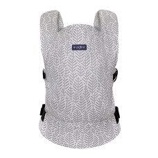 WOMAR Zaffiro CITY ergonomic baby carrier 4m +, GREY Leaves