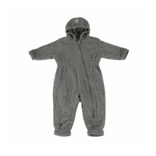 LODGER SKIER EMPIRE FLEECE  3-6m./6-12m., SK 601 SHARKSKIN