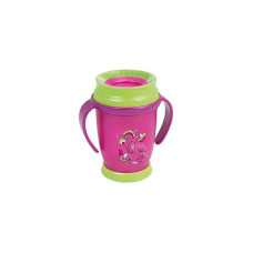 LOVI FOLKY drinking spout 360 ° 250ml 12m + 1/554 pink