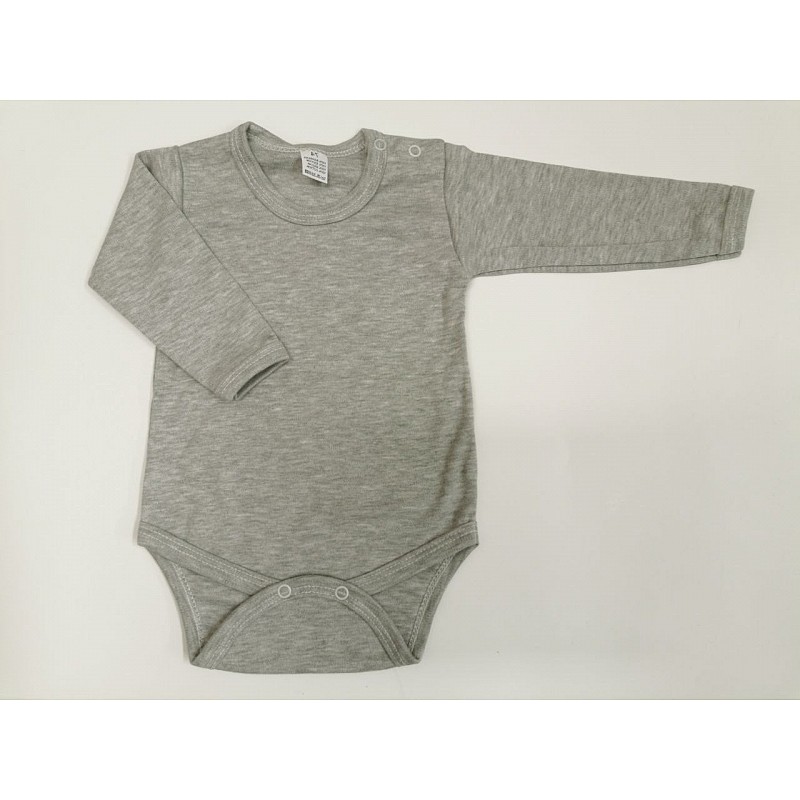 ZUZIA body 74 size,JEŽ 1712/74 light grey