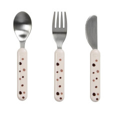 Done by Deer cutlery set for children Dreamy dots Powder 236825 (1101081)