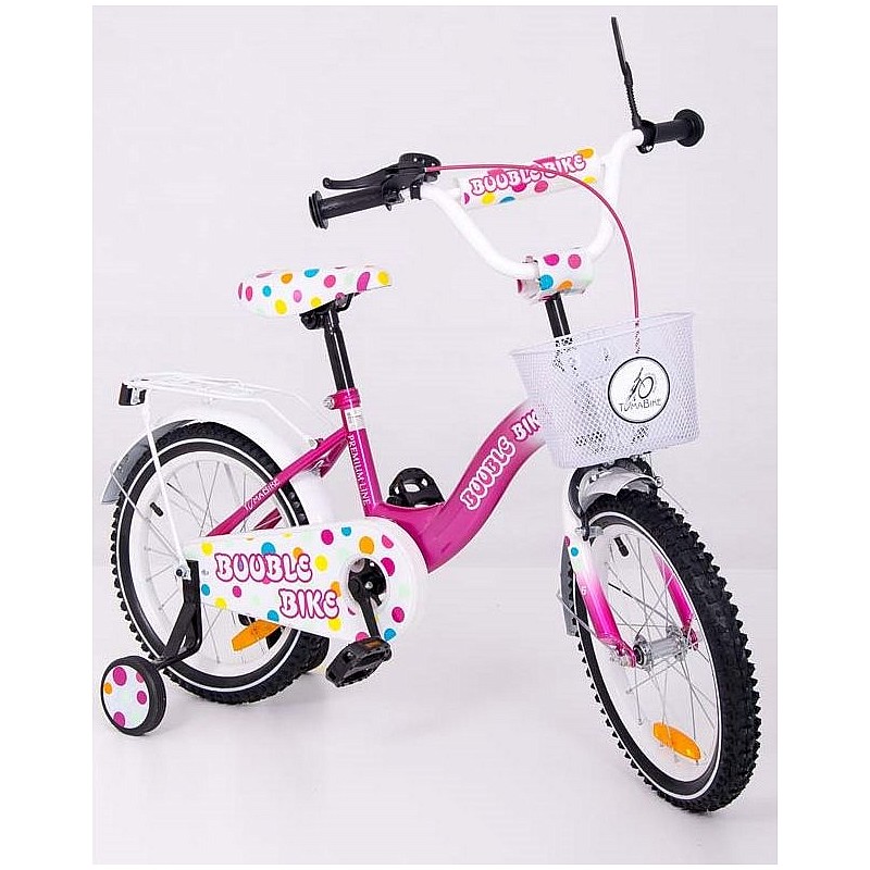 Children's bicycle Tomabike Exclusive 16 pink / white