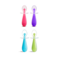 MUNCHKIN Gentle Silicone Spoons 2pcs 212241 (011220)