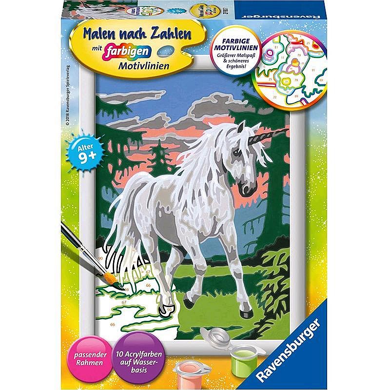 Ravensburger painting coloring UNICORN R 27782