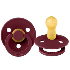 BIBS Pacifier for natural latex 6m+ Elderberry M