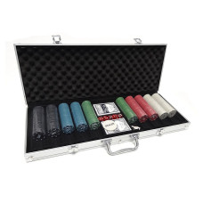 MPORT Large poker set in a suitcase, 500 pcs MXA117