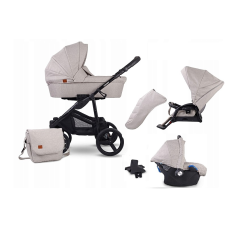 LONEX SOFT Universal stroller 3in1, 03 Light Beige