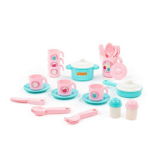 POLESIE Nasten'ka kitchen set for six, 38 pcs P 80035