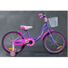 GUST&JUHI Children's bicycle 20" LILY, purple (5-7y)