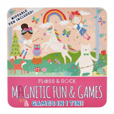 FLOSS & ROCK Magnetic Games RAINBOW FAIRY 4in1 40P3563