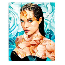 TSVETNOY Diamond painting 50x65cm Angelina, LMC014e