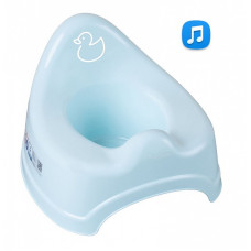 Kids TEGA BABY DUCK pot of music, PO-072 light blue