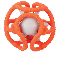 NATTOU Set of 2 balls, orange-pink