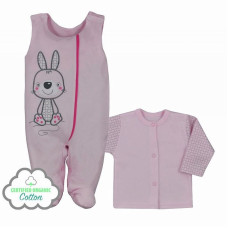 KOALA BUNNY sliders with blouse size 74 05-157 pink