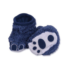 YO BABY booties dragon Dino OB-001 + 6-12m - blue