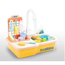 HOOGAR Playset Kitchen, yellow HG14060057