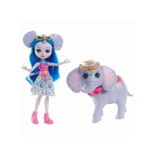 Enchantimals Ekaterina Elephant Doll with elephant, FKY72