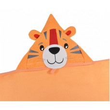 KOALA Towel hooded RANCZO 90x90cm, 08-504 orange Tiger