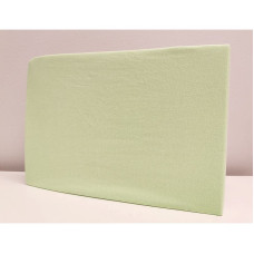 ATK Cotton bed sheet with an elastic band 140x70cm, 08 green