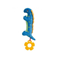 CANPOL BABIES Toy with squeaker DINO 0m +, 71/005 blue