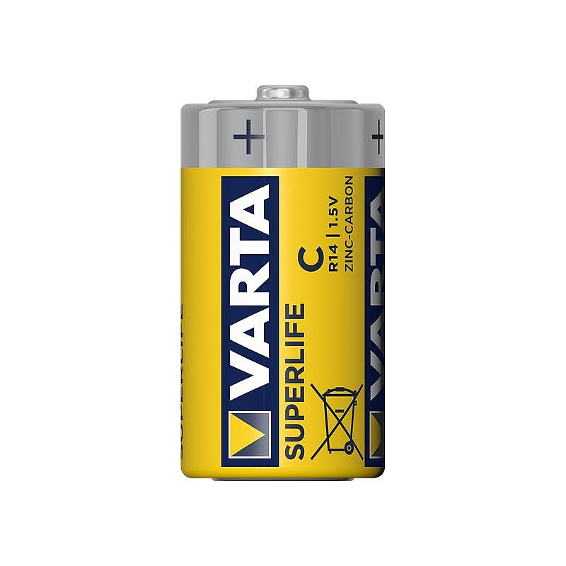 VARTA SUPERLIFE Battery C R14 1.5V 1pc.