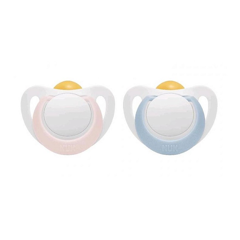 NUK Latex orthodontic soother STAR 1LA 0-6m. (1pcs) SU65