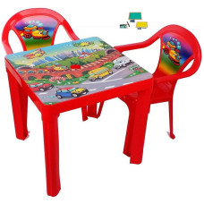 3TOYSM set (table + 2 chair),  ZM - RED SALE