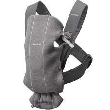 BABYBJORN MINI 3D JERSEY baby carrier DARK GREY 021084